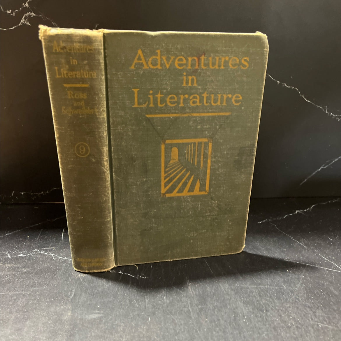 adventures in literature book nine book, by frankamp, 1928 Hardcover