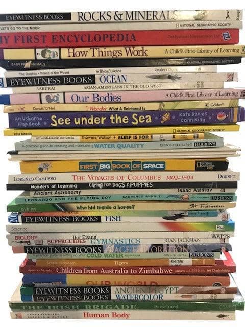 Nonfiction Hardcover Kids Books (ages 8-12)