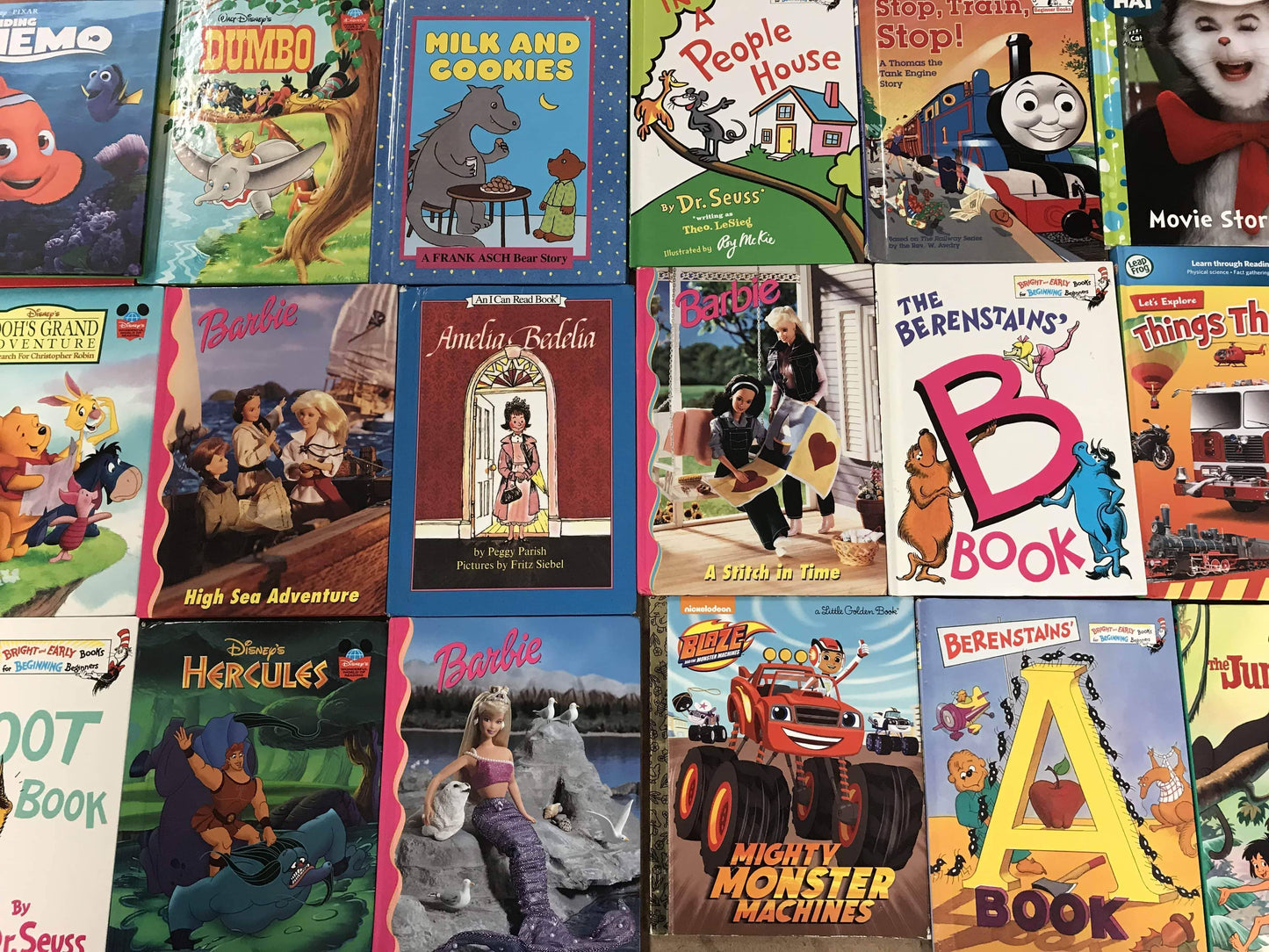 Small Kids Hardcover Books (ages 4-8)