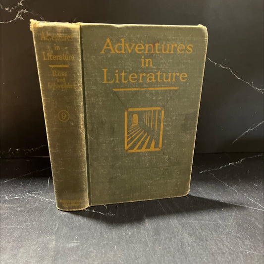 adventures in literature book nine book, by frankamp, 1928 Hardcover
