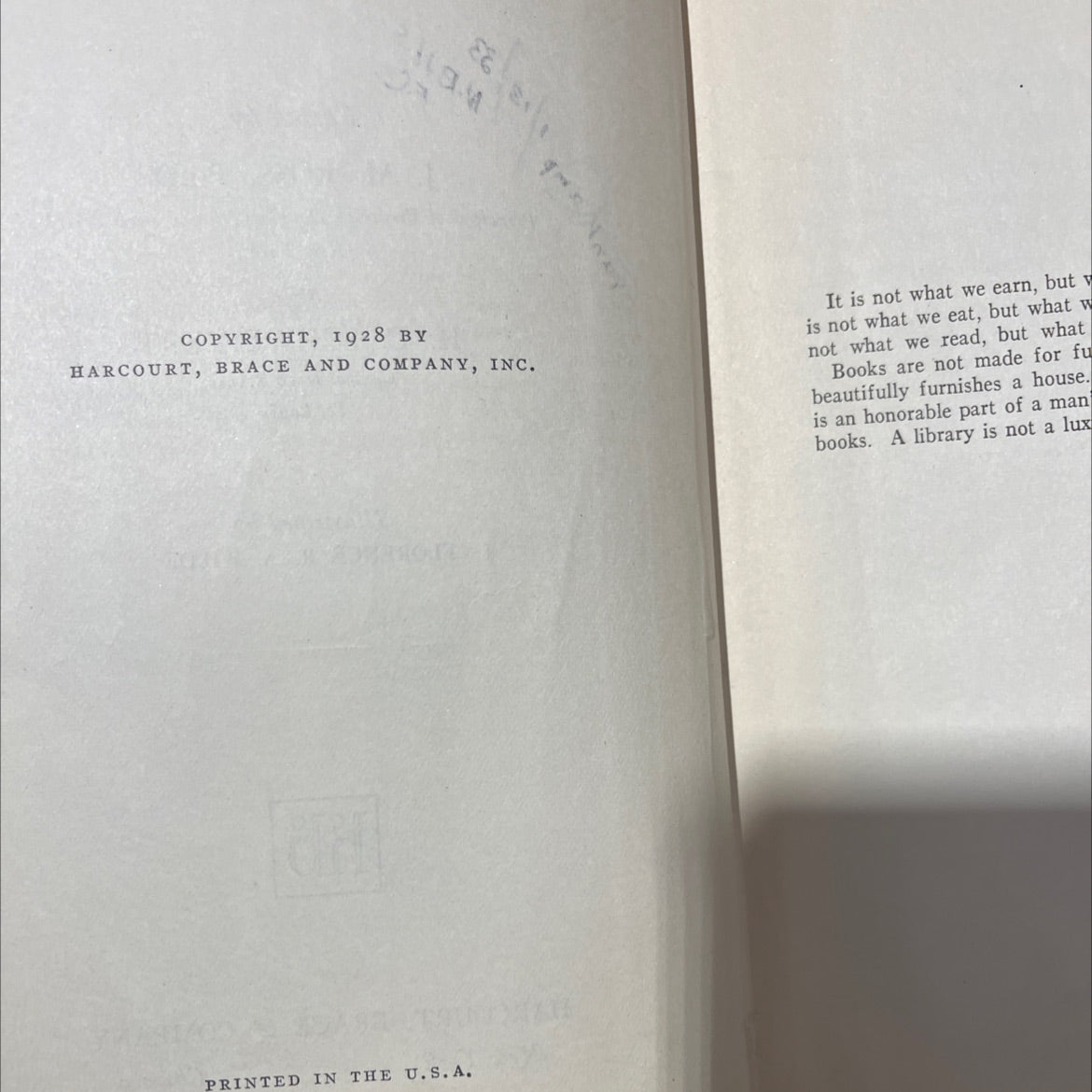 adventures in literature book nine book, by frankamp, 1928 Hardcover