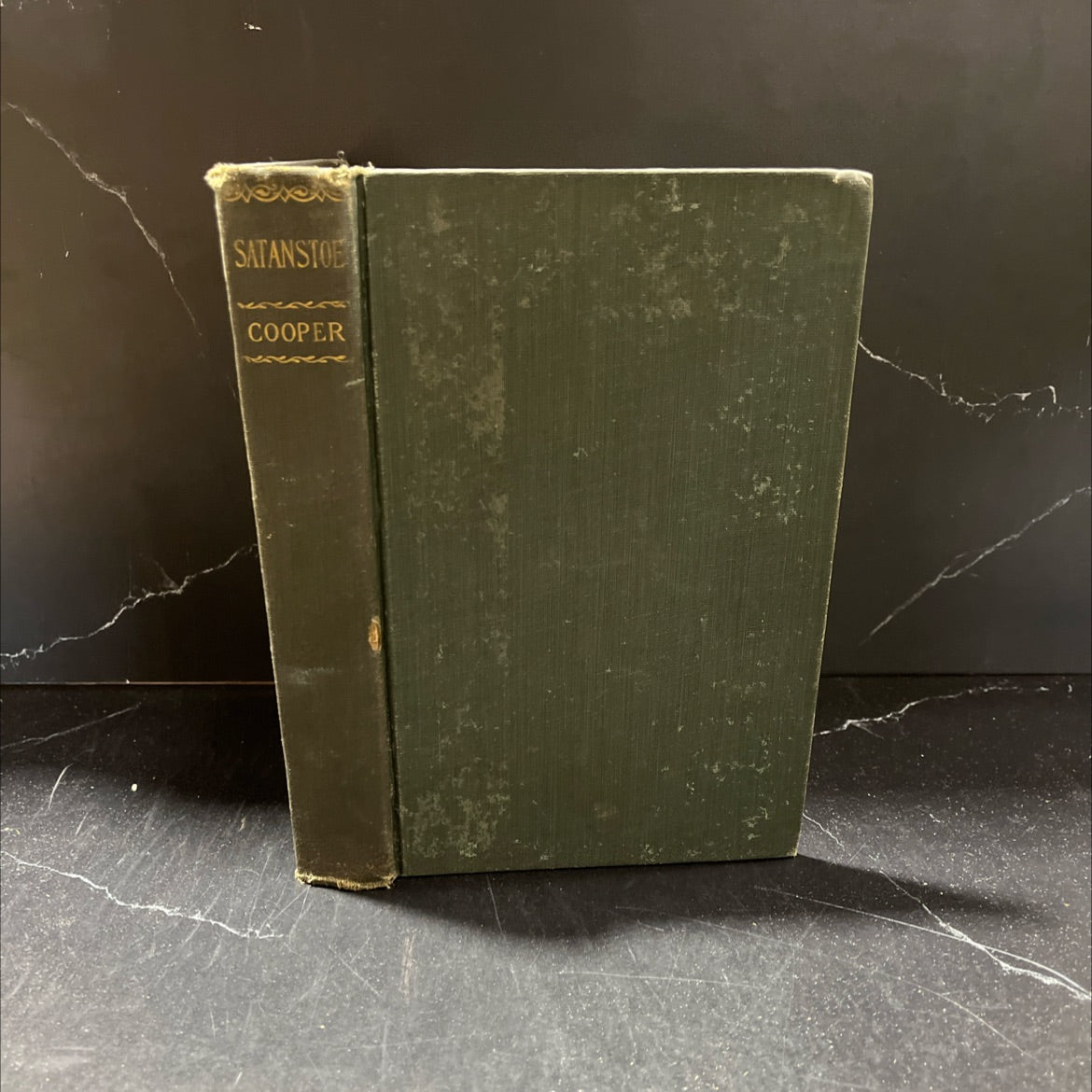 stained by satanstoe or the littlepage manuscripts book, by j. fenimore cooper, 1970 Hardcover