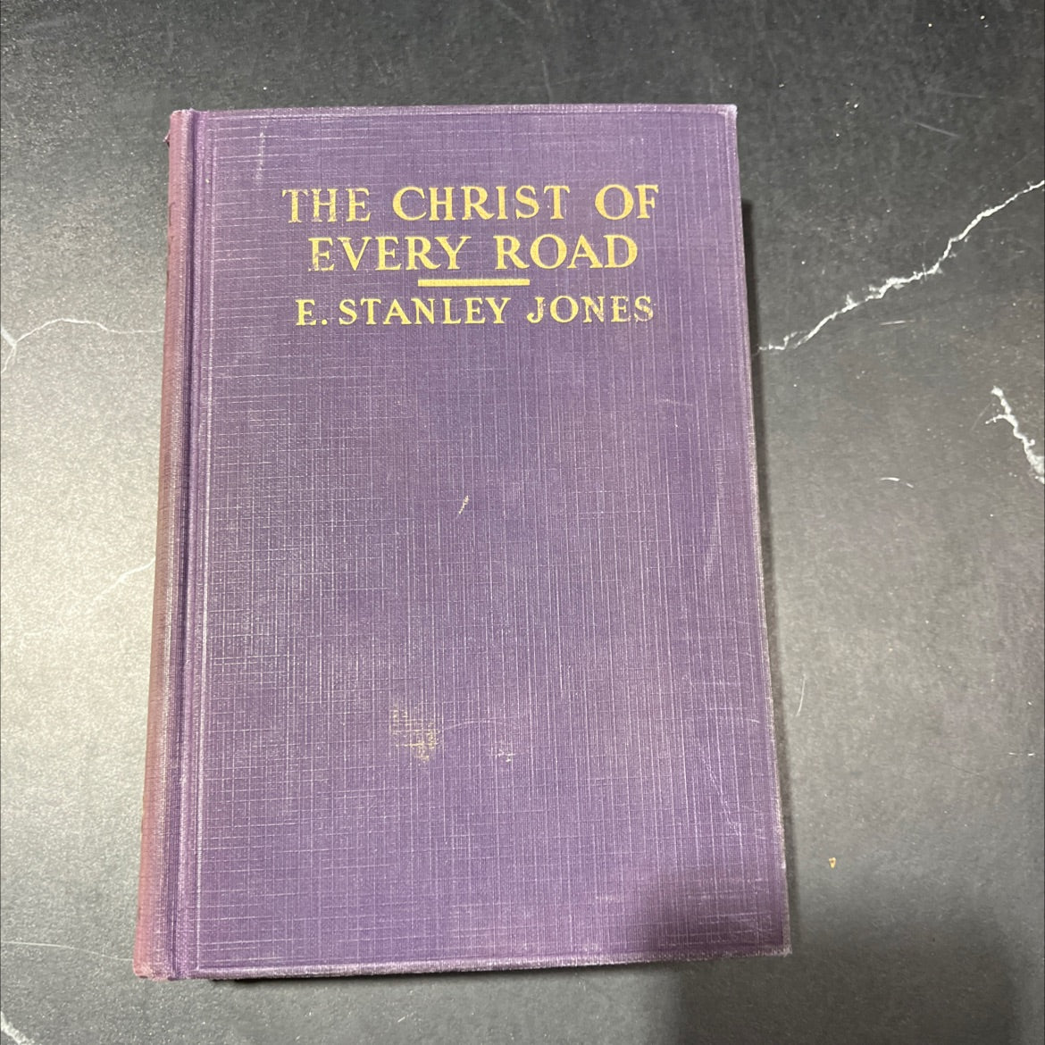 the christ of every road a study in pentecost book, by e. stanley jones, 1930 Hardcover