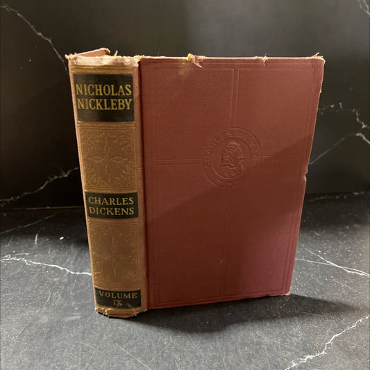 the life and adventures of nicholas nickleby book, by charles dickens, 1868 Hardcover