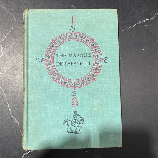 the marquis de lafayette bright sword for freedom book, by hodding carter, 1958 Hardcover