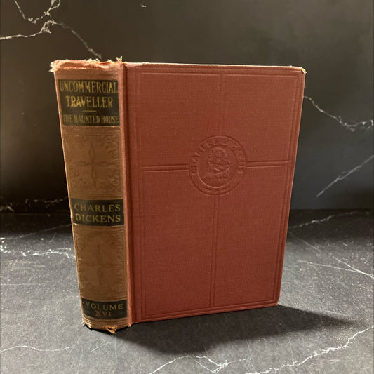 the uncommercial traveller book, by charles dickens, 1890 Hardcover